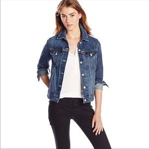 Levi's Original Trucker Jacket Dark Wash Denim
